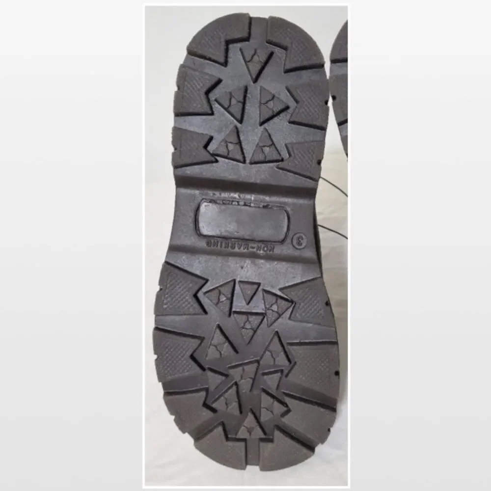 New Brown Boots Kid Boy Western Shoes